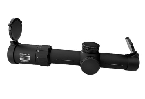 Ade Advanced Optics 1-8x28  FFP Front Focal Plain Riflescope with MOA Reticle , 34mm tube with mounts