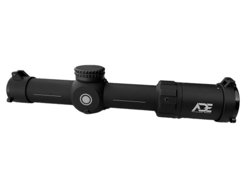 Ade Advanced Optics 1-8x28  FFP Front Focal Plain Riflescope with MOA Reticle , 34mm tube with mounts