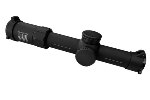Ade Advanced Optics 1-8x28  FFP Front Focal Plain Riflescope with MOA Reticle , 34mm tube with mounts