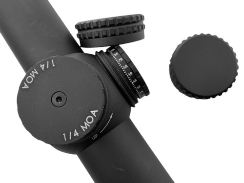 Ade Advanced Optics 1-8x28  FFP Front Focal Plain Riflescope with MOA Reticle , 34mm tube with mounts