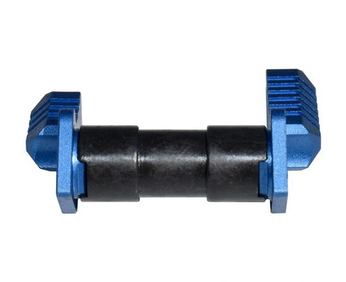 223/5.56/308 AMBIDEXTROUS SAFETY SELECTOR SWITCH, STEEL AND ALUMINUM - BLUE