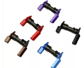 223/5.56/308 AMBIDEXTROUS SAFETY SELECTOR SWITCH, STEEL AND ALUMINUM - GOLD/BRASS Color