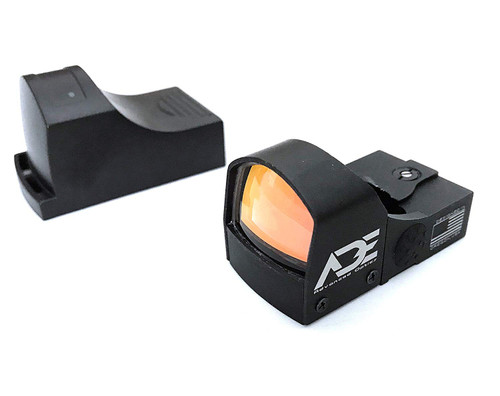 Ade Advanced Optics Shake Awake Crusader RD3-009 Red Dot Reflex Sight + Optic Mounting Plate for Taurus PT111 G2, Millennium G2, G2C, G3 with Original Rear Sight, PT140 G2, PT709, PT740, TX22 + Pictinny Plate