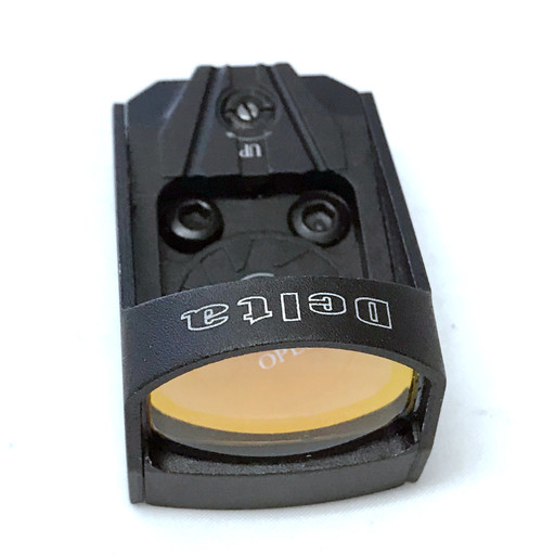 Ade Advanced Optics Delta RD3-012 Red Dot Reflex Sight + Optic Mounting Plate for Taurus PT111 G2, Millennium G2, G2C, G3 with Original Rear Sight, PT140 G2, PT709, PT740, TX22 + Pictinny Plate