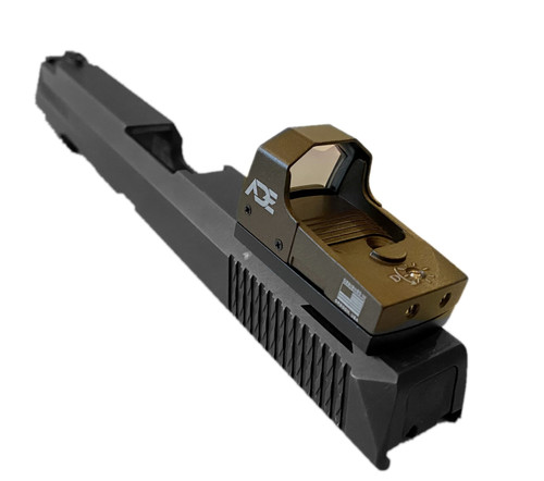 FDE/TAN Body Color - Ade Advanced Optics RD3-006B1-S Green Dot Micro Mini Reflex Sight