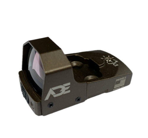 FDE/TAN Body Color - Ade Advanced Optics RD3-006B1-S Green Dot Micro Mini Reflex Sight