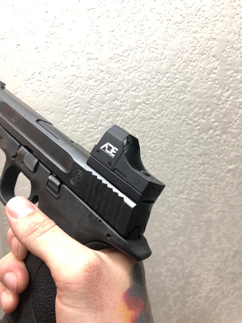 Pistol Mounting Plate FOR Smith Wesson SW MP Shield SD9 SD SD40 MP SD40VE/Zigana px9  -COMPATIBLE WITH ADE RD3-020 Raptor, RD3-023 Valkyrie, RD3-029 Trumpet, Riton X3 Tactix PRD, Trijicon RMR/SRO, Swampox Kingslayer, Holosun 407C/507C red dot Sight