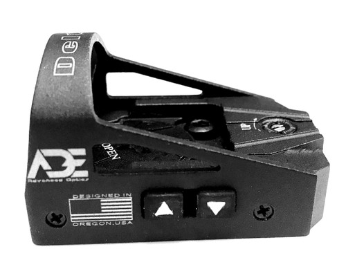 Ade Advanced Optics Delta RD3-012 GREEN Dot Reflex Sight + Optic Mounting Plate for Taurus PT111 G2, Millennium G2, G2C, G3 with Original Rear Sight, PT140 G2, PT709, PT740, TX22 + Pictinny Plate