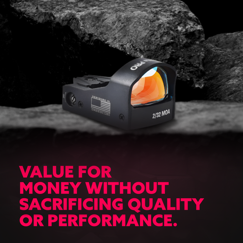 ADE RD3-012-PRO Series Motion Activated Red Dot Sight with Multi Reticle System for Optics Ready Pistol Slide/Cut that is compatible with Doctor Footprint