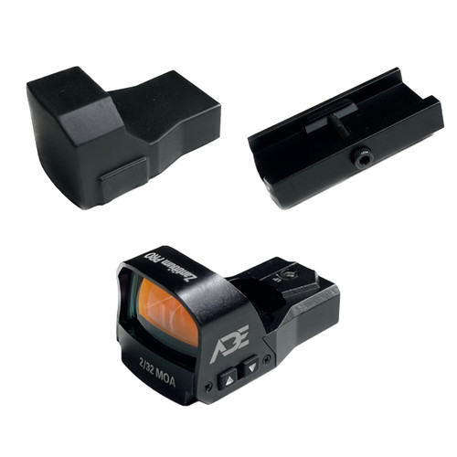 ADE Zantitium (RD3-015-PRO ) PRO Series Motion Activated Red Dot Sight with Multi Reticle System for Optics Ready Pistol Slide/Cut that is compatible with Doctor Footprint