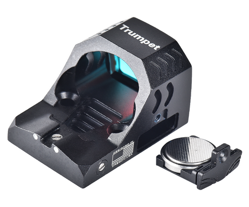 ADE TRUMPET (RD3-029) PRO Series Motion Activated Red Dot Sight for Optics Ready Pistol Slide/Cut that is compatible with RMR Footprint