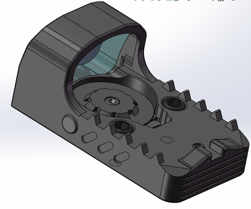 ADE NUWAcc PRO (RD3-021c PRO)Motion Activated Micro GREEN Dot Sight with optic cut/plate that is compatible with RMRcc footprint such as Canik Mete SFX Pro