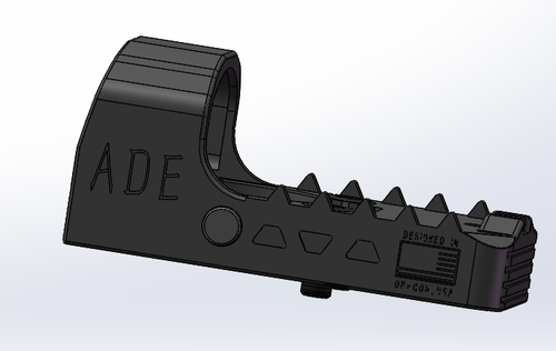 ADE NUWAcc PRO (RD3-021c PRO)Motion Activated Micro GREEN Dot Sight with optic cut/plate that is compatible with RMRcc footprint such as Canik Mete SFX Pro