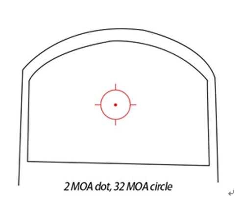 Ade RD3-015 PRO (Zantitium PRO) RED Dot Reflex Sight + Optic Mounting Plate for All GLOCK (Non-MOS) Standard models, Canik TP9SF and Taurus GX4, G3C & G3 with factory steel sights pistol