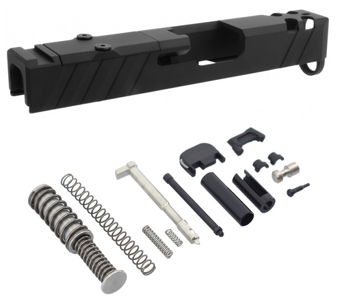 RMR Optic Ready GLOCK 26 9MM SLIDE + With RMR Cover Plate + Slide Parts Kit 