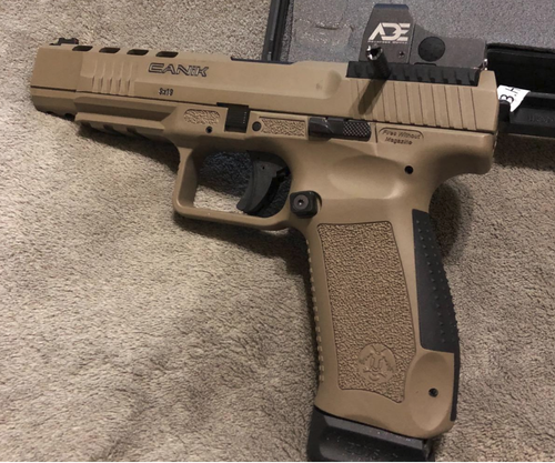 ADE Compact  Shake Awake RD3-009 Crusader Red Dot Sight + Mounting Plate for Steyr A1 A2 Pistol Handgun + Picatinny Plate