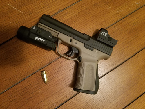 ADE Compact  Shake Awake RD3-009 Crusader Red Dot Sight + Mounting Plate for Steyr A1 A2 Pistol Handgun + Picatinny Plate