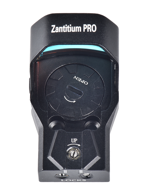 Ade Advanced Optics ZANTITIUM PRO RD3-015 PRO Motion Awake, Multi Reticle Red Dot + Optic Mounting Plate for SW MP 9 Shield EZ and Shield EZ 30 Super Carry Pistol + Standard Picatinny Mount