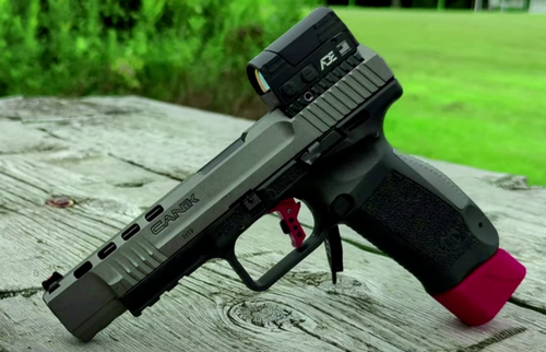  Ade Advanced Optics ARES Pro RD3-028PRO Motion Awake Red Dot + Weather Shield + Optic Mounting Plate for Smith Wesson SW MP 380 Shield EZ Pistol + Standard Picatinny Mount 