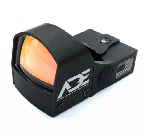 Ade Advanced Optics Crusader Shake Awake RD3-009 Red Dot Sight + Optic Mounting Plate for Smith Wesson SW MP 380 Shield EZ Pistol + Standard Picatinny Mount