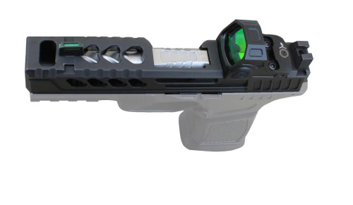 Gen 1, 2, 3, 4 Compatible Slide! Stripped MKII Bullnose RMR Cut Slide For Glock 19 Gen 4 G19 9MM Slide-- Works with Trijicon RMR/SRO, Holosun 407C/507C/508T, ADE RD3-019 Stingray, RD3-020 Raptor, RD3-023 Valkyrie Gen2