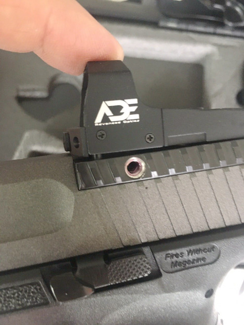 Ade RD3-006 Green Dot Reflex Sight + Optic Mounting Plate for Ruger Security 380