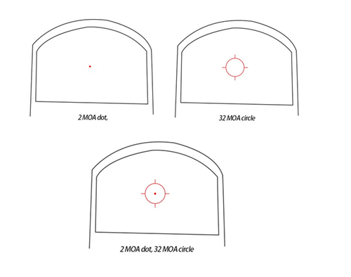 ADE RD3-012 PRO Shake Awake Red Dot + Optic Mounting Plate for Ruger Security 380