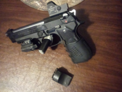 ADE RD3-009 Shake Awake Red Dot + Optic Mounting Plate for SAR USA- SAR9, SAR9 CX, SAR 9 Gen 1 and Gen 2 Pistol