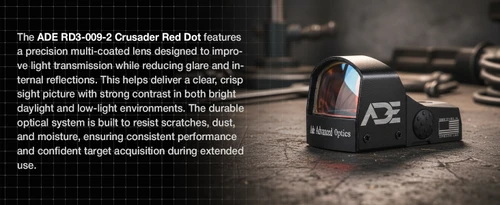 ADE RD3-009 Shake Awake Red Dot + Optic Mounting Plate for SAR USA- SAR9, SAR9 CX, SAR 9 Gen 1 and Gen 2 Pistol