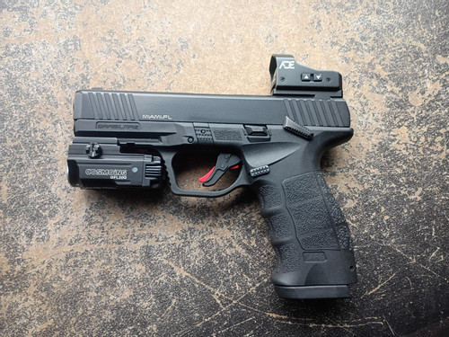 ADE RD3-012 PRO Shake Awake+Multi Reticle Red Dot + Optic Mounting Plate for SAR USA - SAR9, SAR9 CX, SAR 9 Gen 1 and Gen 2 Pistol