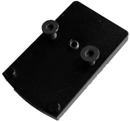 ADE Artemis RD3-022 FDE(Flat Dark Earth) Body Color Shake Awake, Multi Reticle Red Dot + Optic Mounting Plate for Non-Optic Ready HK VP9 | VP9SK | P30 | P30L | P30SK | HK45 | HK45C | VP40 Pistol