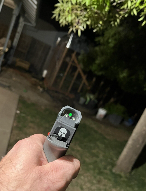 ADE RD3-023 Valkyrie Shake Awake Green Dot + Optic Mounting Plate for Non-Optic Ready HK VP9 | VP9SK | P30 | P30L | P30SK | HK45 | HK45C | VP40 Pistol