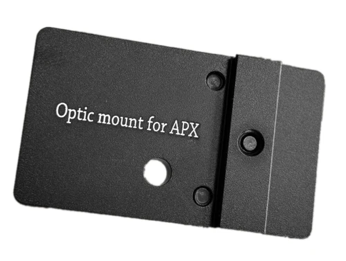 ADE RD3-029 Trumpet Shake Awake GREEN Dot Sight + Optic Plate for for Beretta APX Pistol