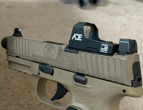 Ade RD3-006 Huracan Shake Awake GREEN Dot + Optic Mounting Plate for SAR USA CM9 Pistol