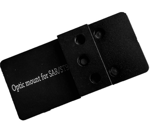 ADE RD3-015 Zantitium Top Battery Loading Motion Awake Large Red Dot + Optic Mounting Plate for SAR USA - ST9 Pistol