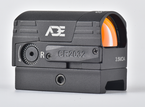 Ade RD3-028 Ares RED Dot Reflex Sight + Optic Mounting Plate for All GLOCK (Non-MOS) Standard models, Canik TP9SF and Taurus GX4, GX2, G3XL, G3C & G3 with factory steel sights pistol