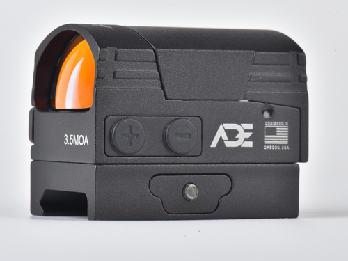 Ade RD3-028 Ares RED Dot Reflex Sight + Optic Mounting Plate for All GLOCK (Non-MOS) Standard models, Canik TP9SF and Taurus GX4, GX2, G3XL, G3C & G3 with factory steel sights pistol