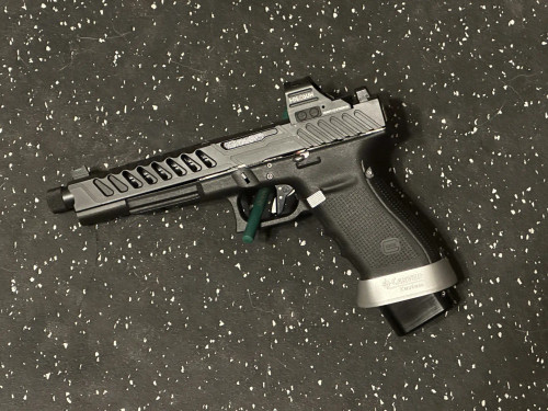 Gen 1, 2, 3, 4 Compatible Slide! Stripped MKII Bullnose RMR Cut Slide For Glock 23 Slide-- Works with Trijicon RMR/SRO, Holosun 407C/507C/508T, ADE RD3-019 Stingray, RD3-020 Raptor, RD3-023 Valkyrie Gen2