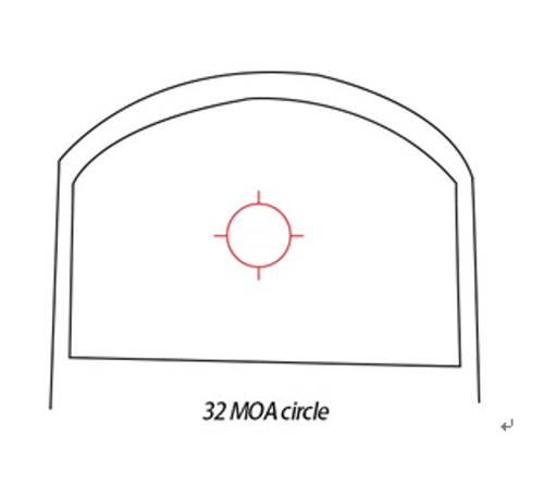 Ade RD3-015 PRO (Zantitium PRO) RED Dot Reflex Sight + Optic Mounting Plate for Sig-Sauer-P226, P228, P229, P2022 Pistol
