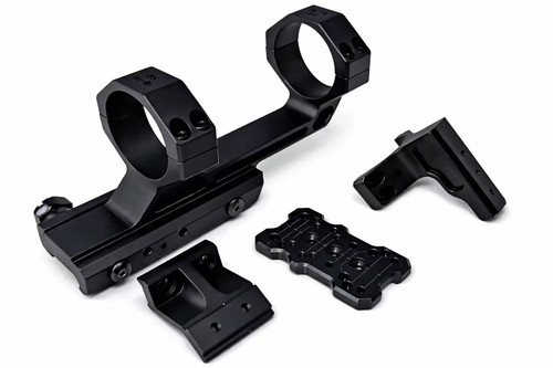 ADE 1" & 30mm One Piece Scope Mount with Integrated Red Dot Mount System – Dual Optic Ready, 4 Footprint Compatible (RMR Osight RMSc Doctor C-More)-Fit (Osight Holosun 407K/507K/407C/507C Vortex Venom/Viper, Venom Enclosed, Defender CCW/ST)