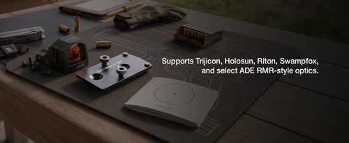 ADE RD3-029 Trumpet (Choose from Blue or Red Dot )+ Optic Mounting Plate for Ruger 5.7/Ruger 57 Pistol