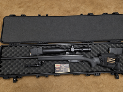 Ade Advanced Optics Illuminated Reticle 6-25X56 Long Range Rifle Scope Glass Etched Mildot Bar