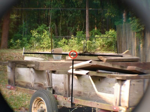 Ade Advanced Optics 1-4x24 illum Donut Dot Reticle Rifle Scope