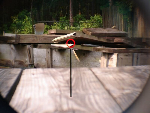 Ade Advanced Optics 1-4x24 illum Donut Dot Reticle Rifle Scope