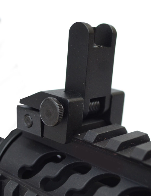 Premium Flip Up Sight Front/Rear Set !! Fits All Picatinny Rails and Flattop's !