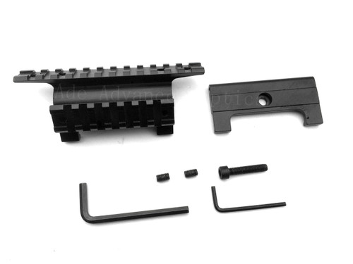 Tactical Dual Weaver Picatinny Rail Claw Mount for Hk, H&k G3, Gsg, G3 & Mp5 Variant