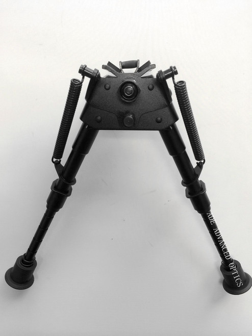 6-9" SWIVEL ROTATE Tactical Pivot Rifle Bipod +YHM Styl Picatinny Rail Adapter