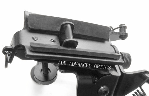 9"-13" SWIVEL ROTATE Pivot Bipod +Rail Adapter Fit Remington Ruger Savage Rifle