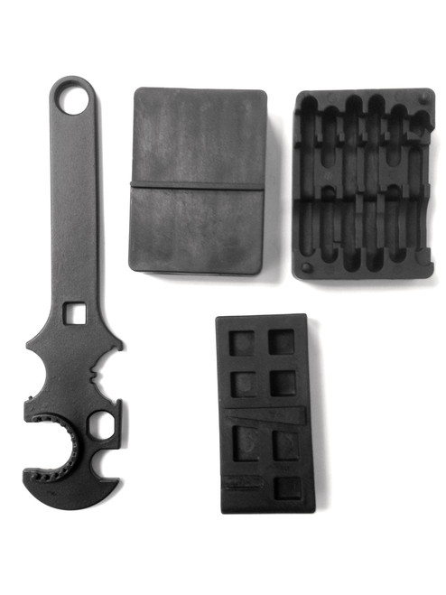 3 Combo! Gunsmith Armorer's Tool Kit 5.56 .223 AR15 Lower & Upper Receiver Vise Block & Wrench