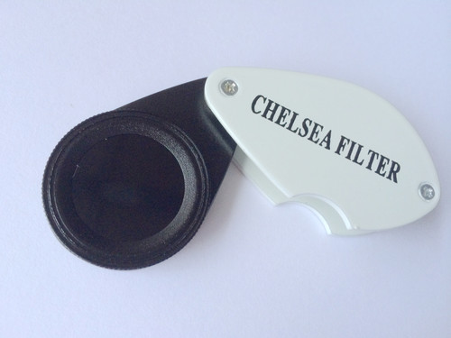 Chelsea (Jadeite) Filter Gemstone/4 Gems,Testing, Loupe